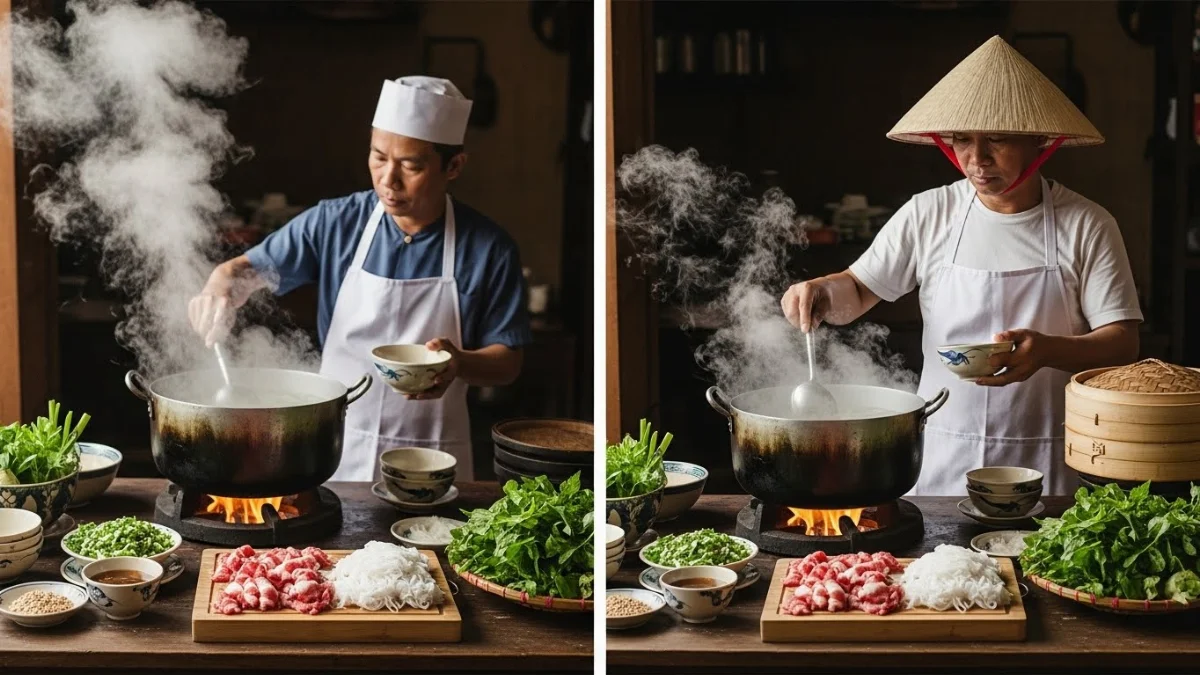 Máy bún phở thế hệ mới với công nghệ tự động hóa