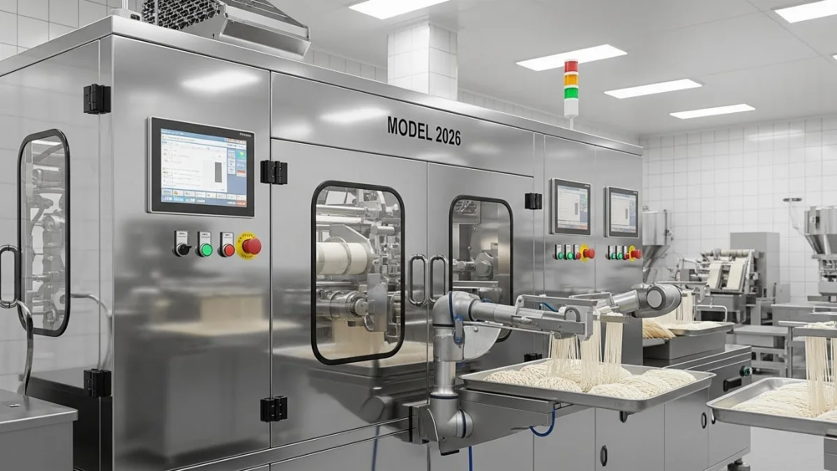 Máy bún phở tự động hiện đại giúp tối ưu hóa sản xuất