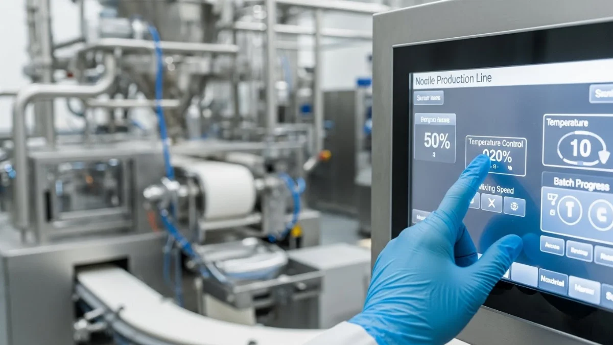 Hệ thống điều khiển cảm ứng hiện đại cho dây chuyền sản xuất tự động