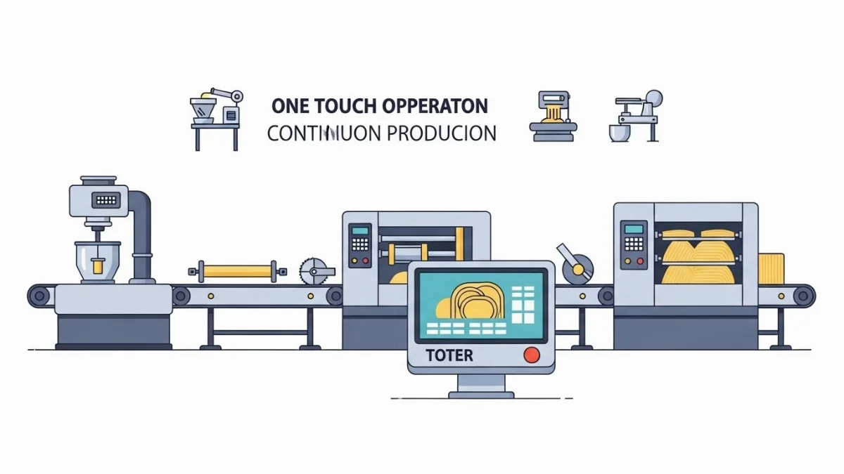 Giao diện HMI cảm ứng thân thiện giúp vận hành máy móc chính xác