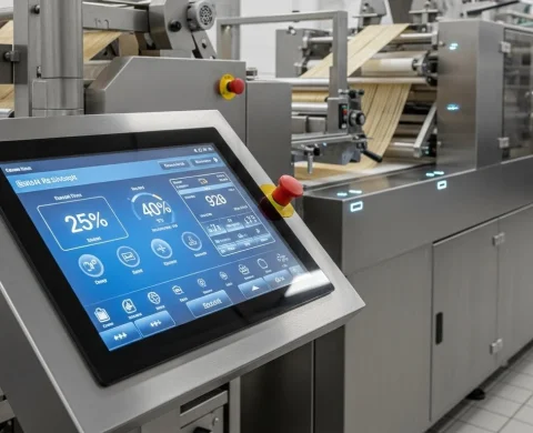 Công Nghệ Tự Động Hóa Trên Máy Bún Phở Thế Hệ Mới: Điều Khiển Cảm Ứng & Cảm Biến Thông Minh