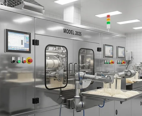 Máy Bún Phở Thế Hệ Mới 2026: Công Nghệ Tự Động Hóa Giúp Tăng 200% Năng Suất, Tiết Kiệm 50% Chi Phí