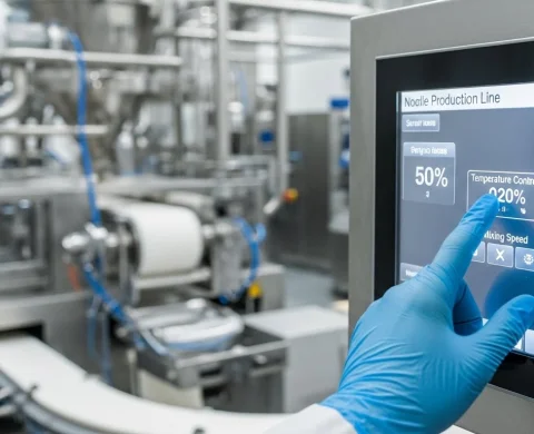 Hệ Thống Điều Khiển Cảm Ứng: Thao Tác 1 Chạm Cho Quy Trình Sản Xuất Liên Tục